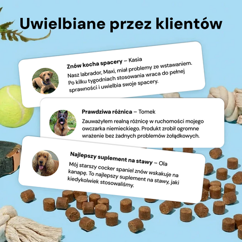 120 натуральних ласощів для підтримки здоров'я стегон та суглобів